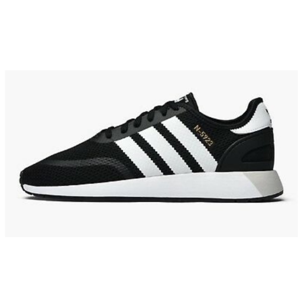 Adidas N-5923 black with white stripes